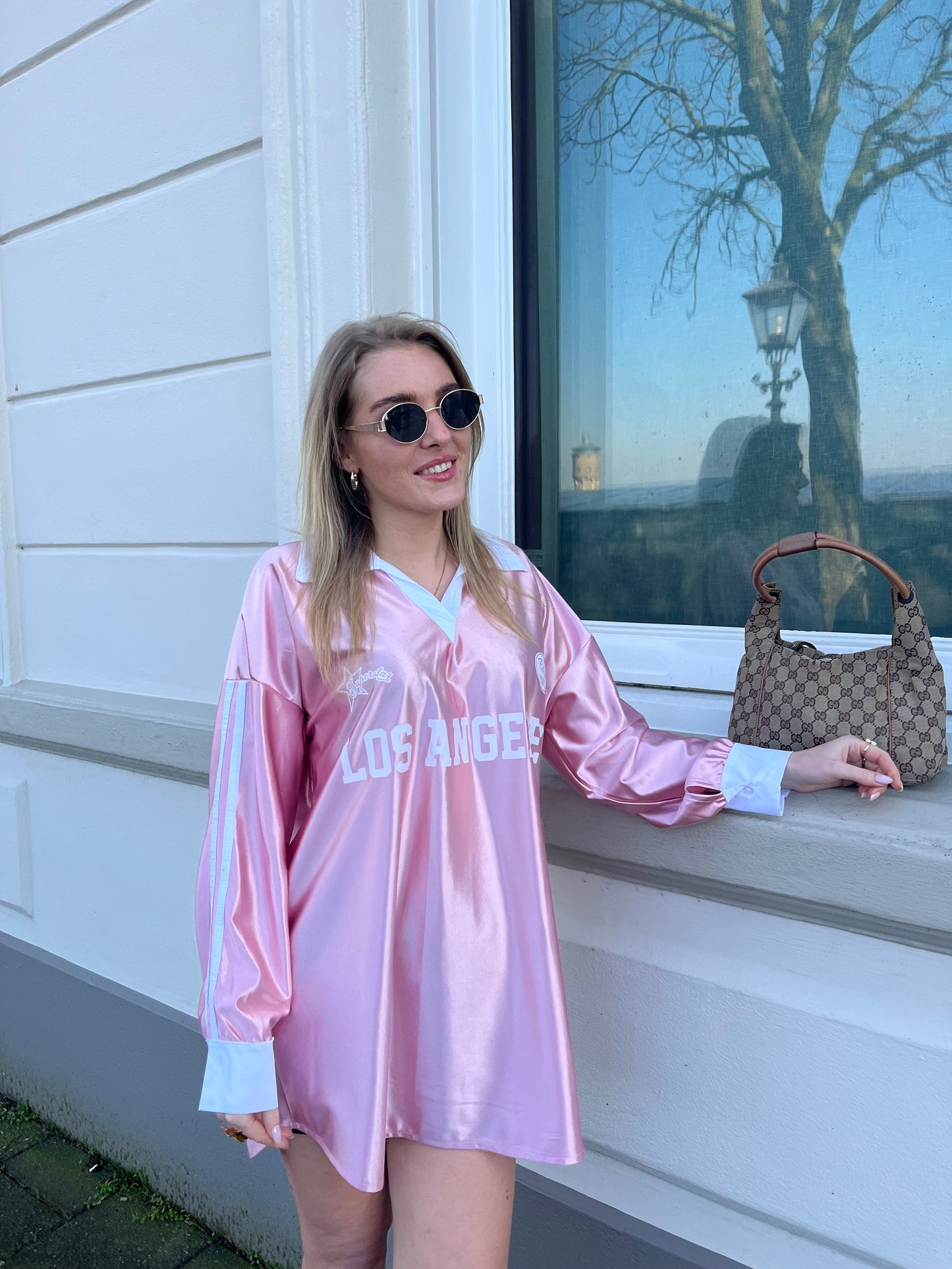 Jersey satin pink