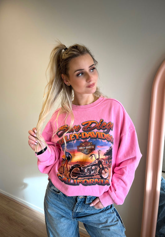 Harley sweater pink