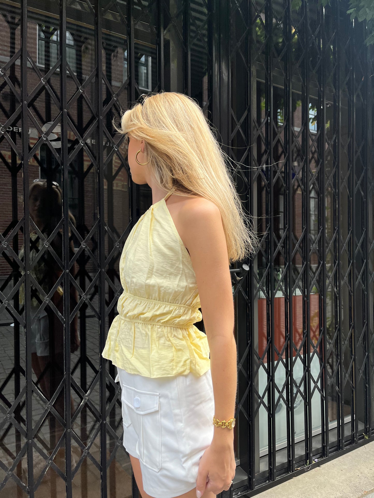 Sanne top yellow
