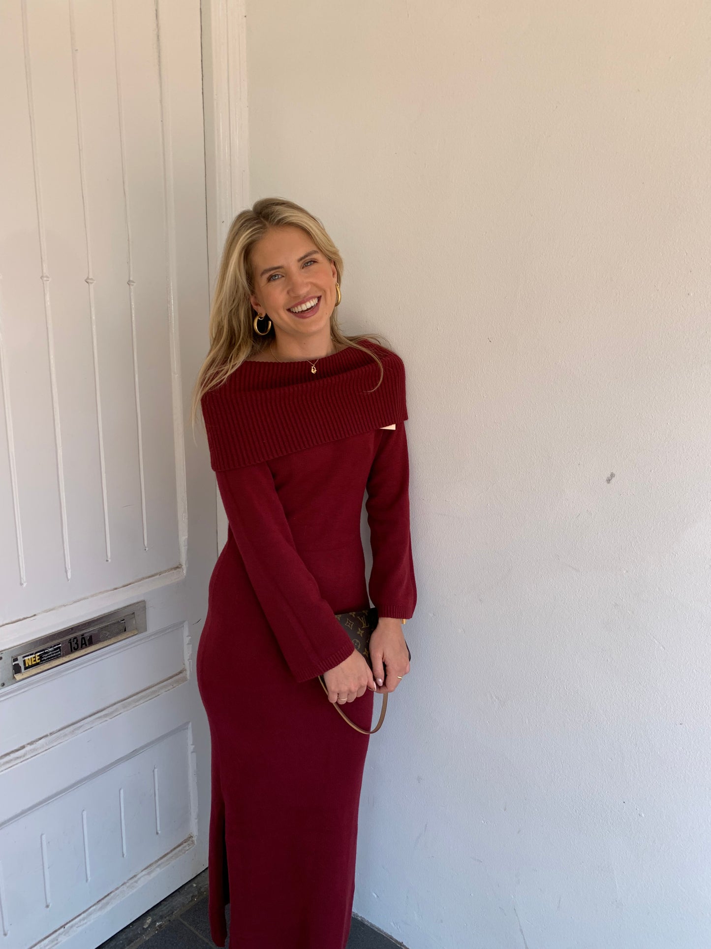 Linny dress bordeaux