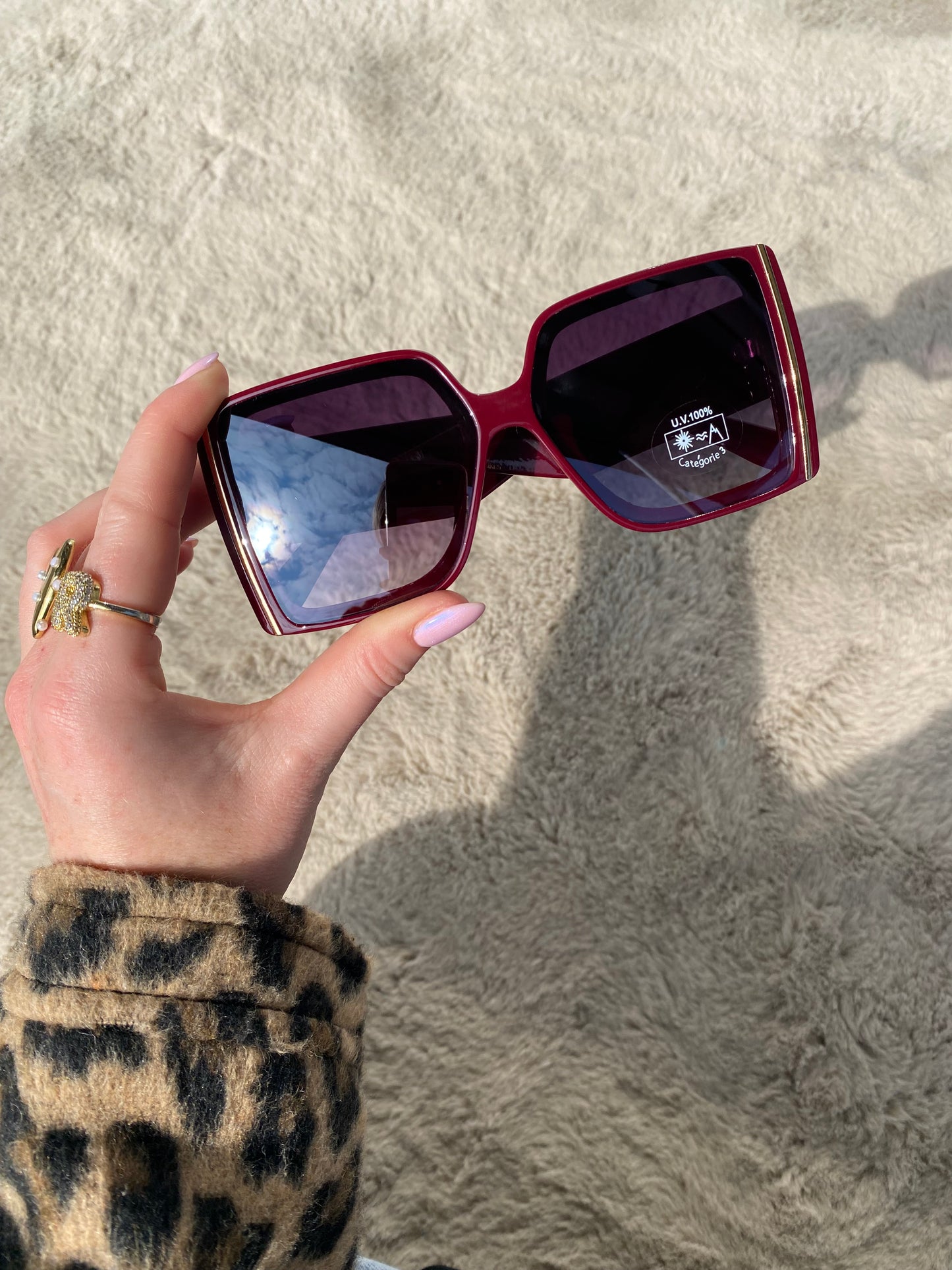 Kiki sunglass red