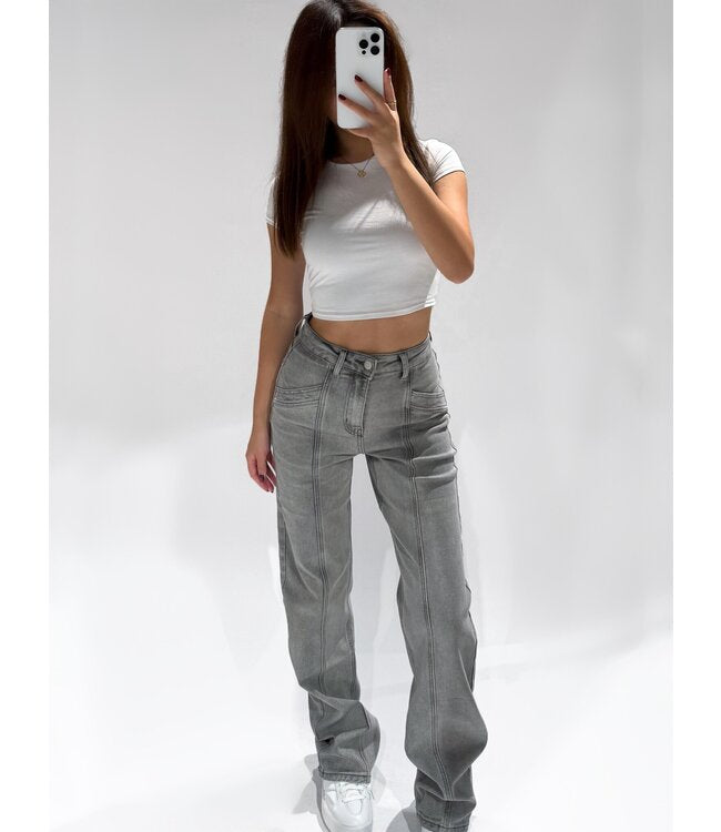 Charlotte stretch jeans grey