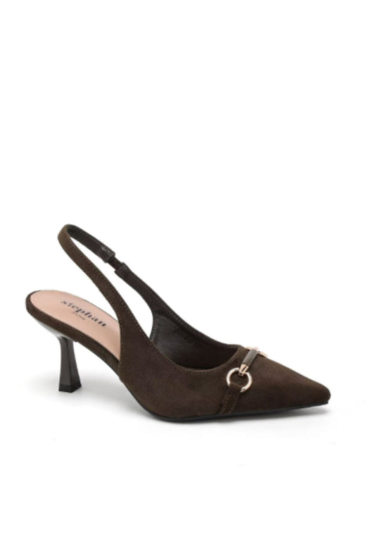 Jenny kitten heel khaki