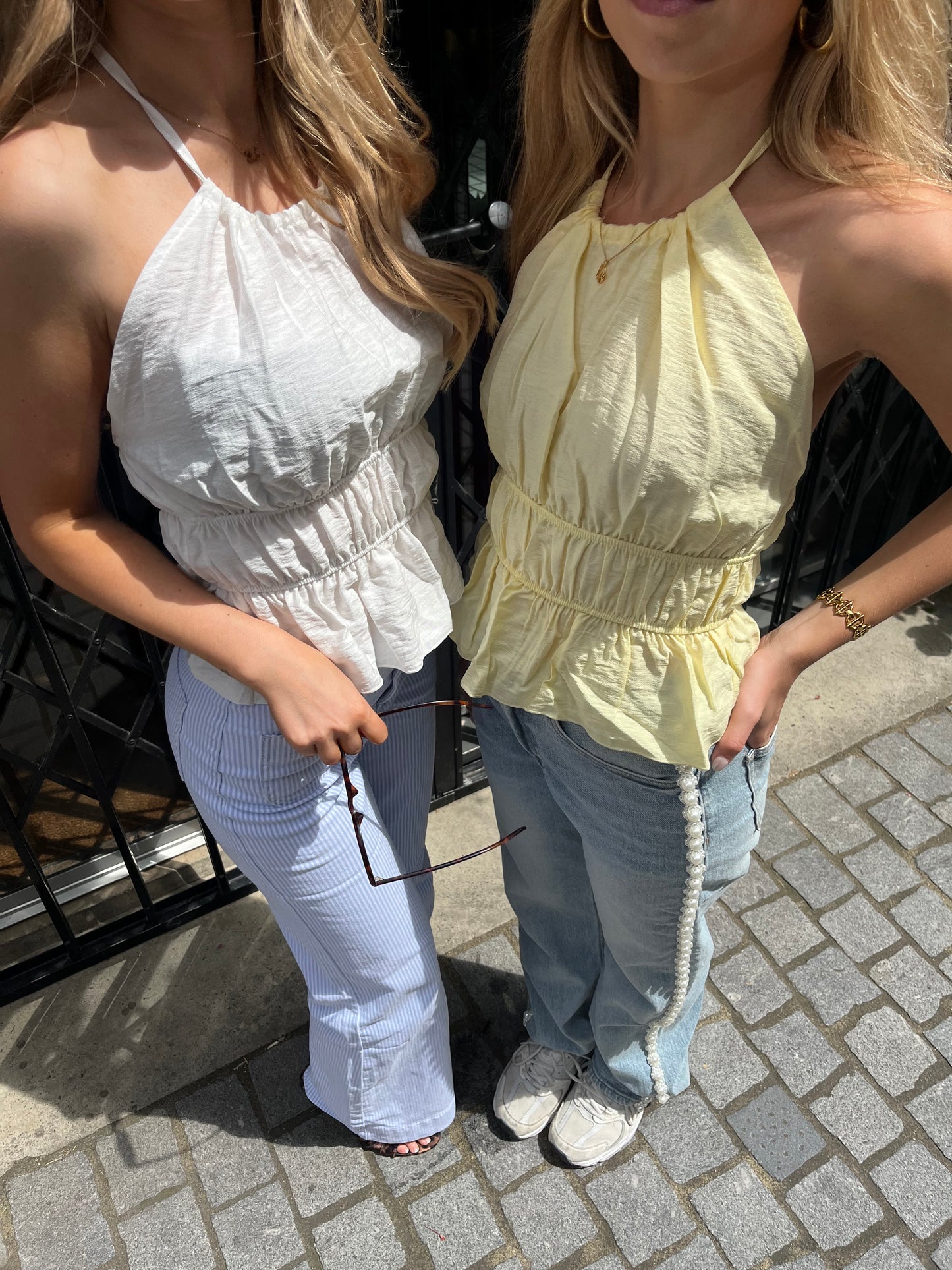 Sanne top white
