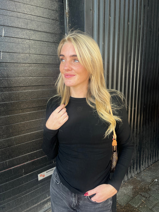 Love top black