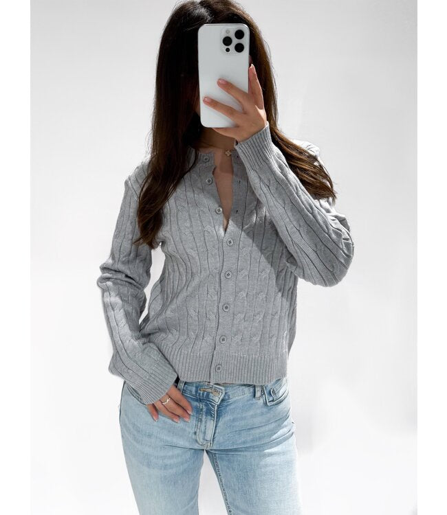 Clara cable top grey