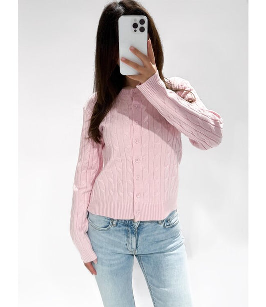 Clara cable top pink
