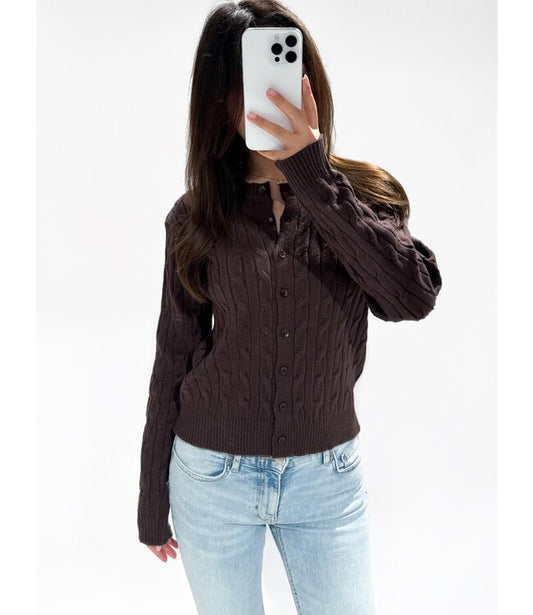 Clara cable top brown