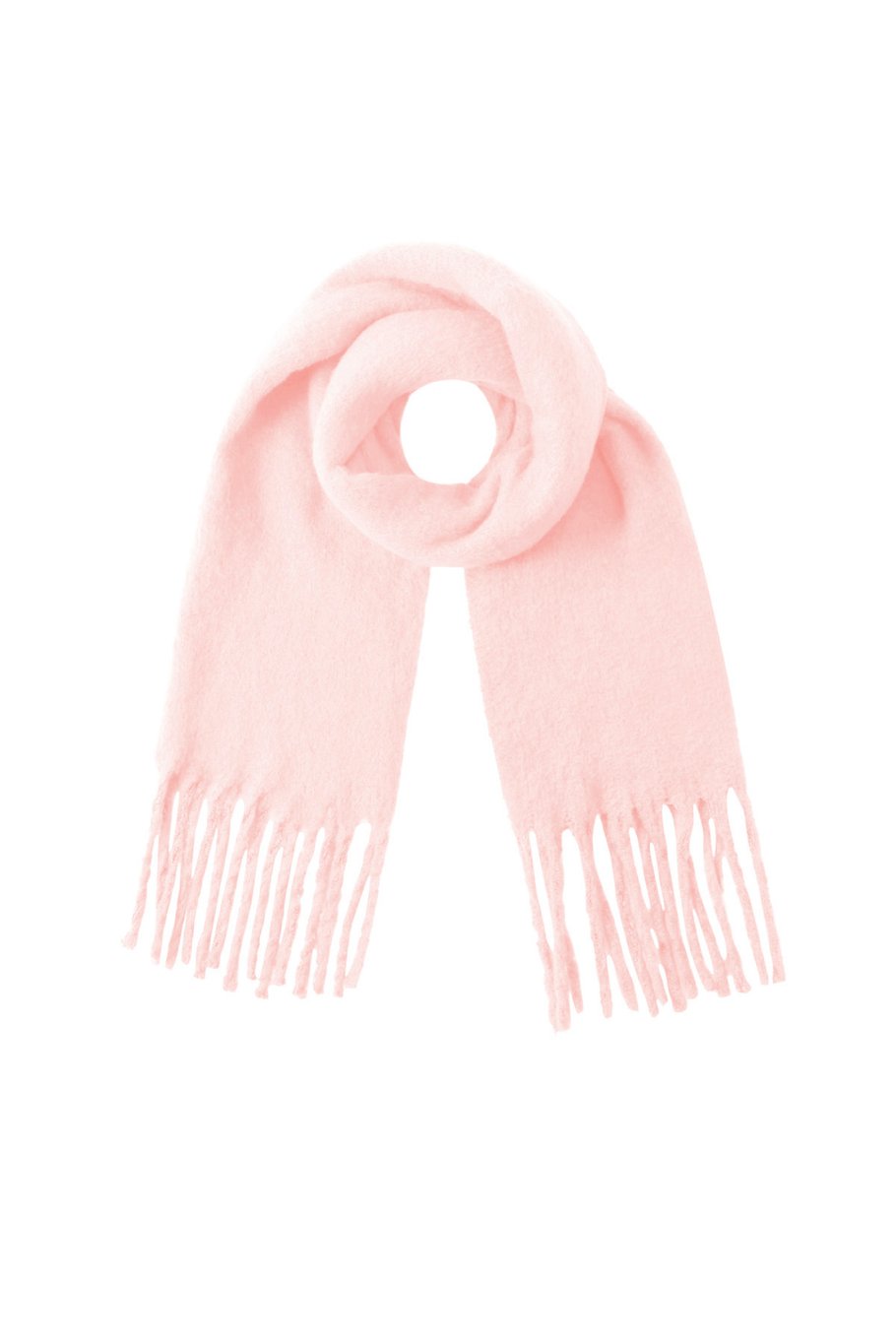Classy scarf light pink