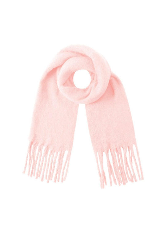 Classy scarf light pink
