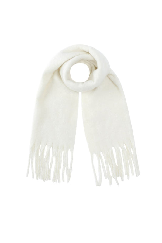 Classy scarf off white