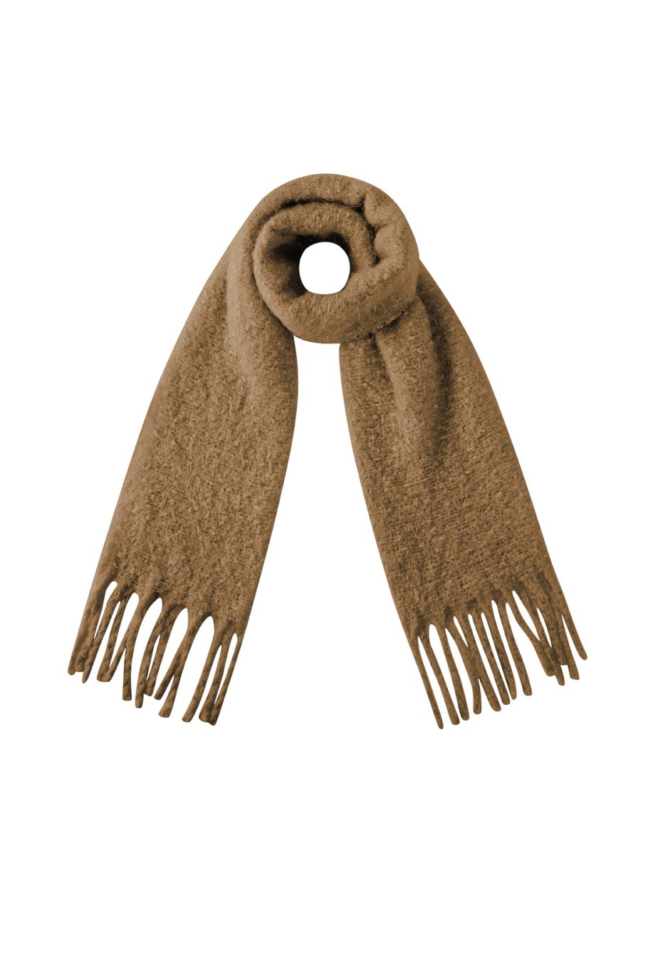 Cozy scarf brown