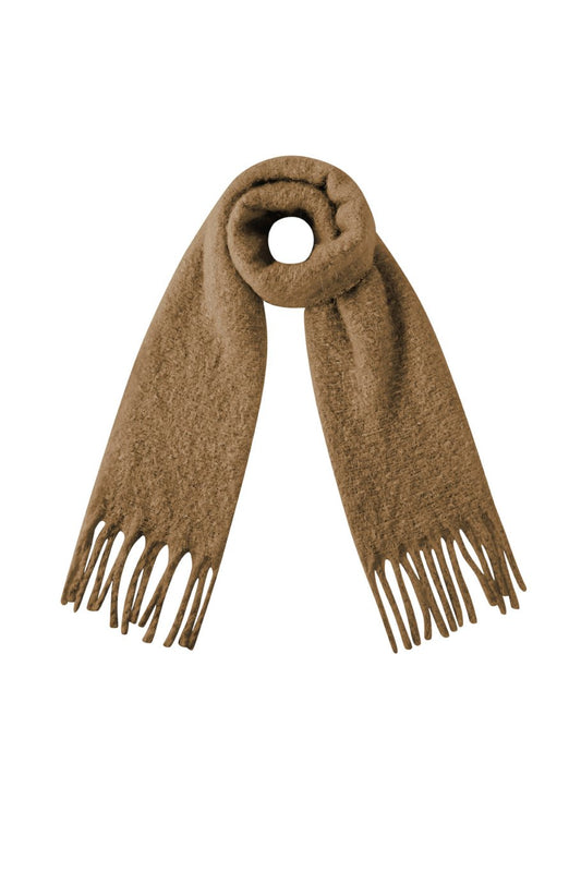 Cozy scarf brown