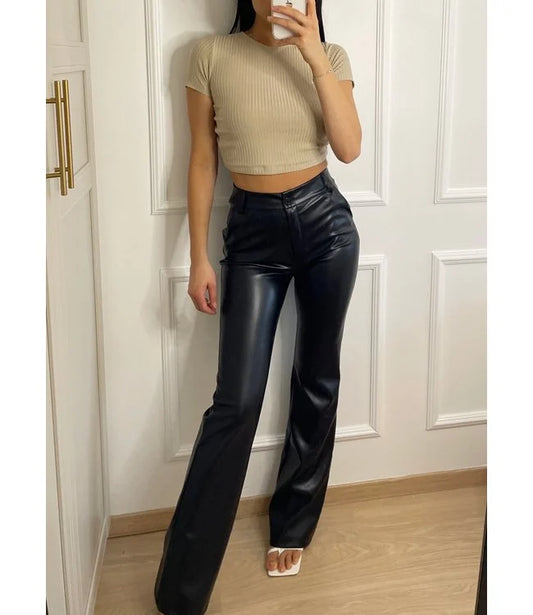 Madison leather pants